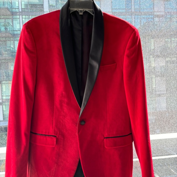 Zara Velvet Blazer - Size 38 - Picture 3 of 7